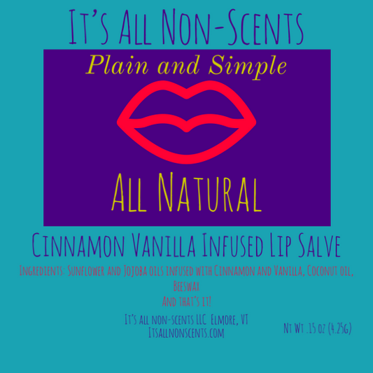 Cinnamon Vanilla Infused Lip Salve